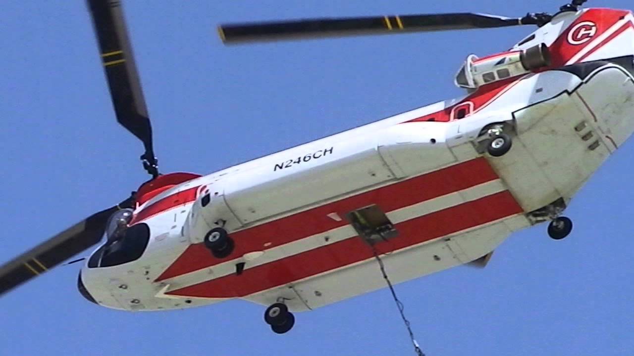 Columbia Helicopters 234LR (CH-47) Hovers