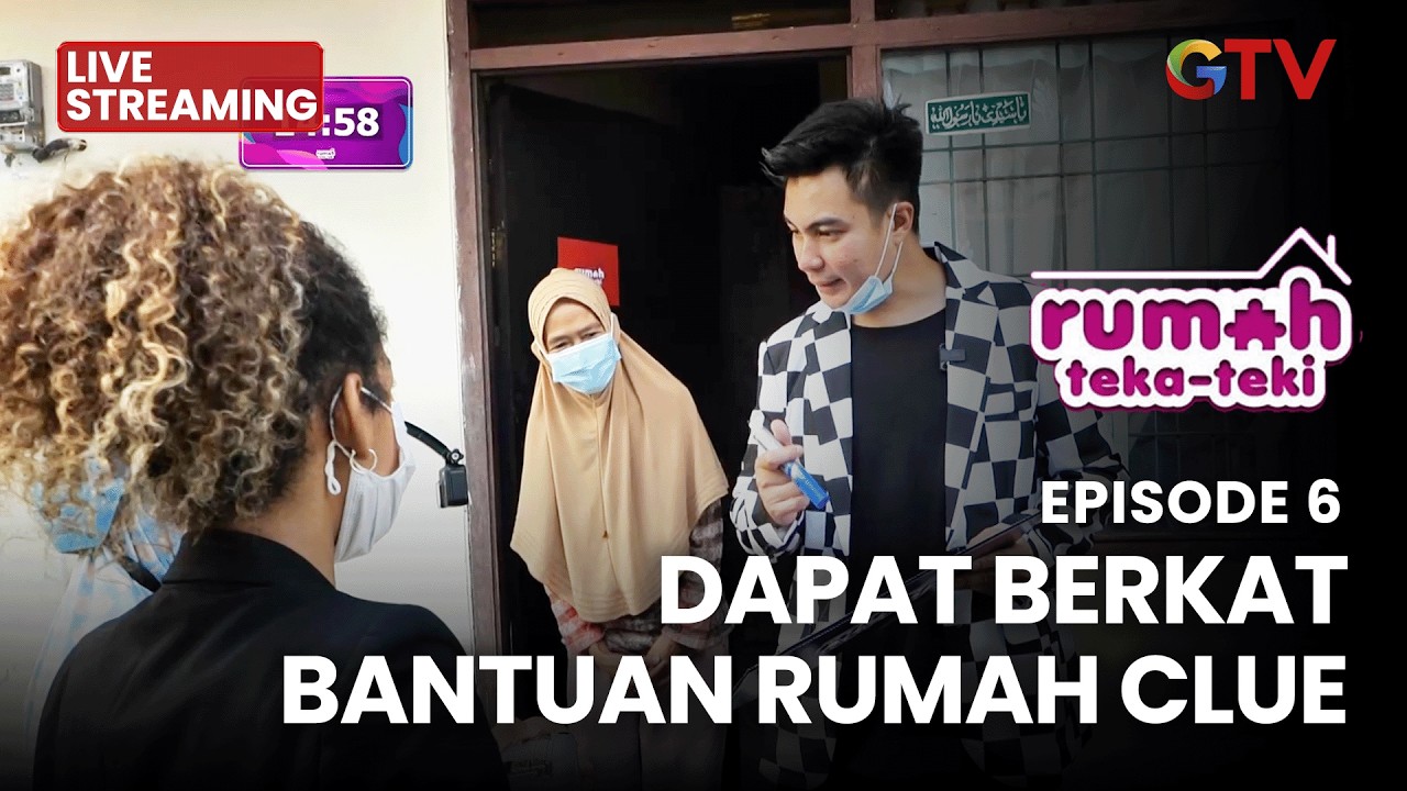 🔴 DAPAT BERKAT BANTUAN RUMAH CLUE | RUMAH TEKA TEKI | EPS 6 | 14 FEBRUARI 2026