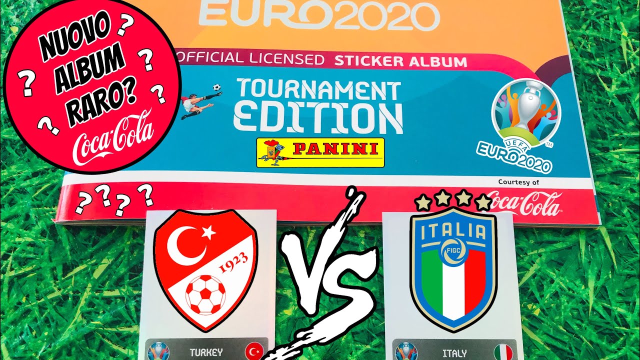 ITALIA - TURCHIA🇮🇹*INIZIA EURO 2020*😱 - COME OTTENERE L’ALBUM COCA COLA CALCIATORI PANINI 2020/21
