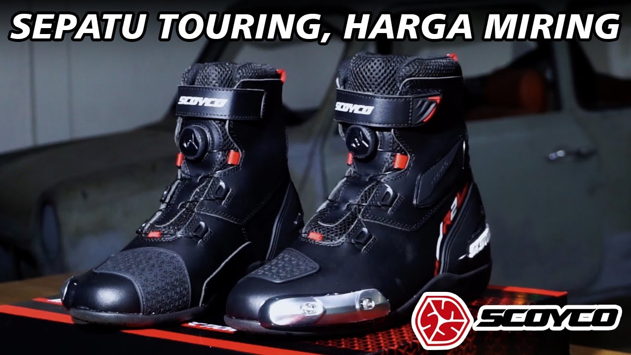 Review : Scoyco MR002-2, Boots/Sepatu buat Riding dan Touring