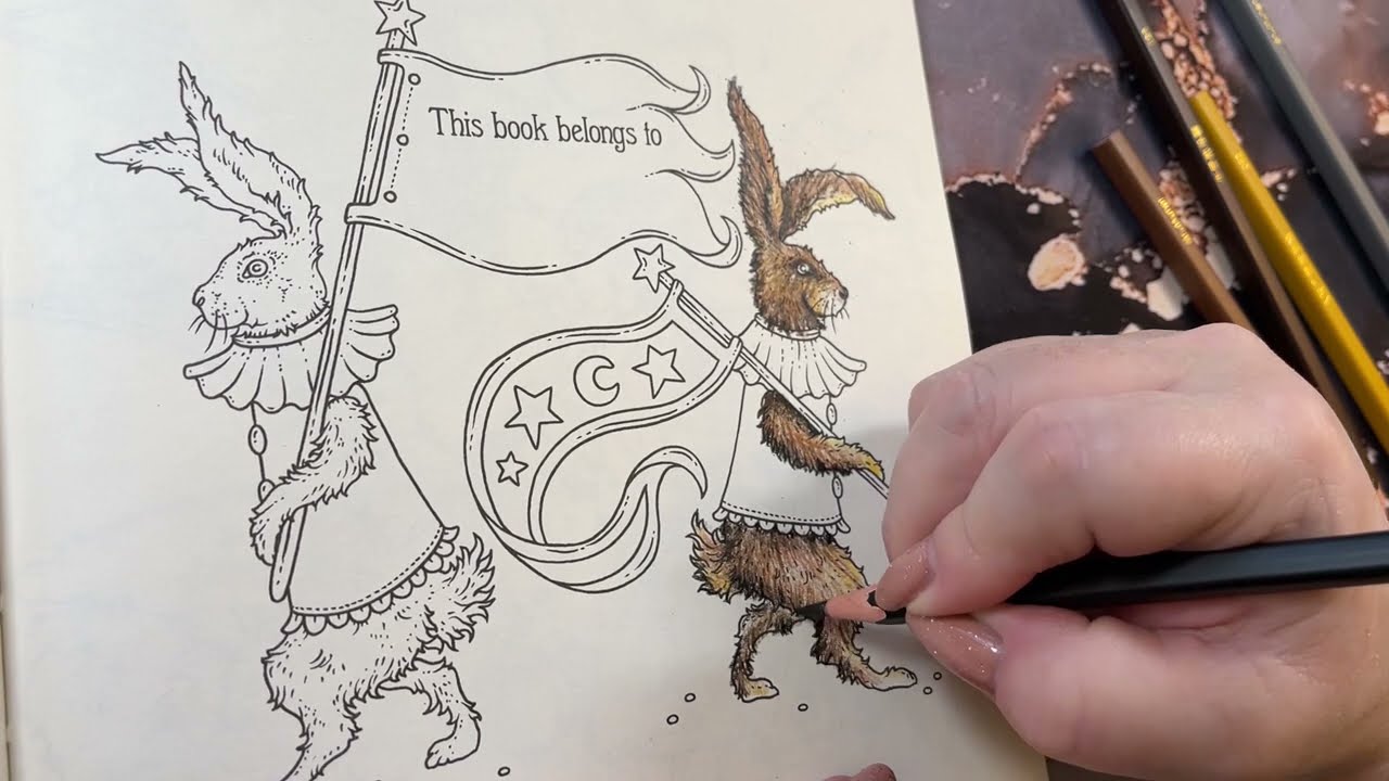 Adult Coloring - Midnight Masquerade #colouringchecklistchallengetwo