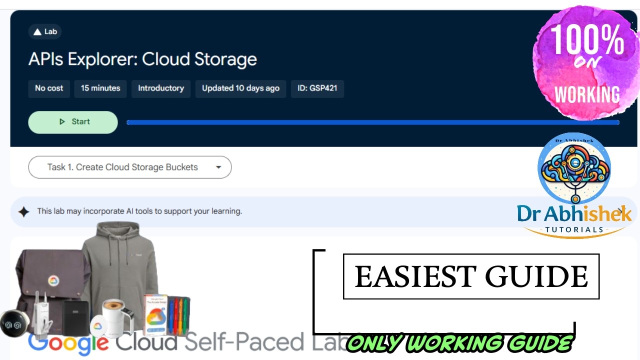 APIs Explorer: Cloud Storage #GSP421 #qwiklabsarcade2026