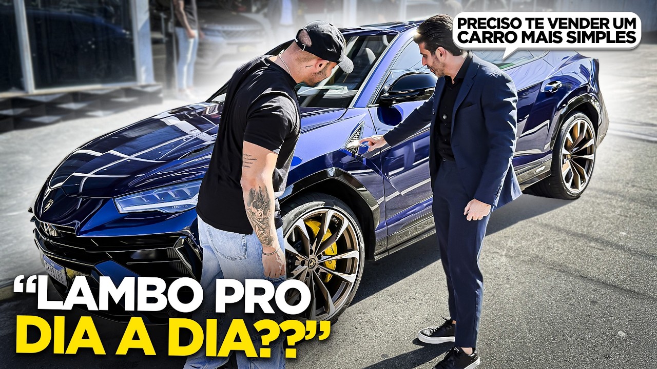 VENDI UM CARRO MAIS SIMPLES PRO DIA A DIA DELE