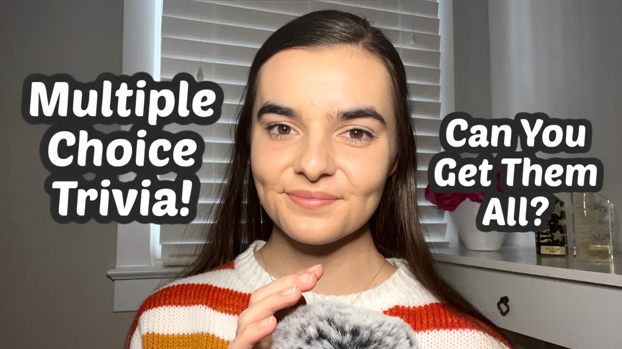 ASMR Whispering 75 Multiple Choice General Knowledge Trivia Questions