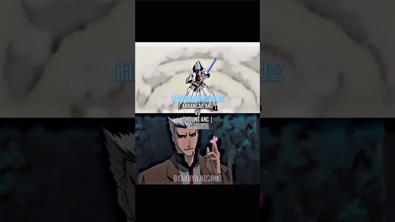 Grimmjow Vs Jin Kariya | Who’s Stronger Edit 😈💯🔥 | 🧢 Or Fax #foryou #bleach #bleachtybw #fypシ