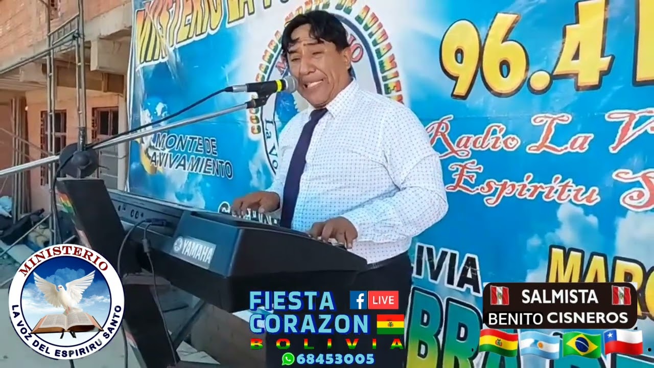 SALMISTA BENITO CISNEROS MAMITA LINTA EN VIVO 2024