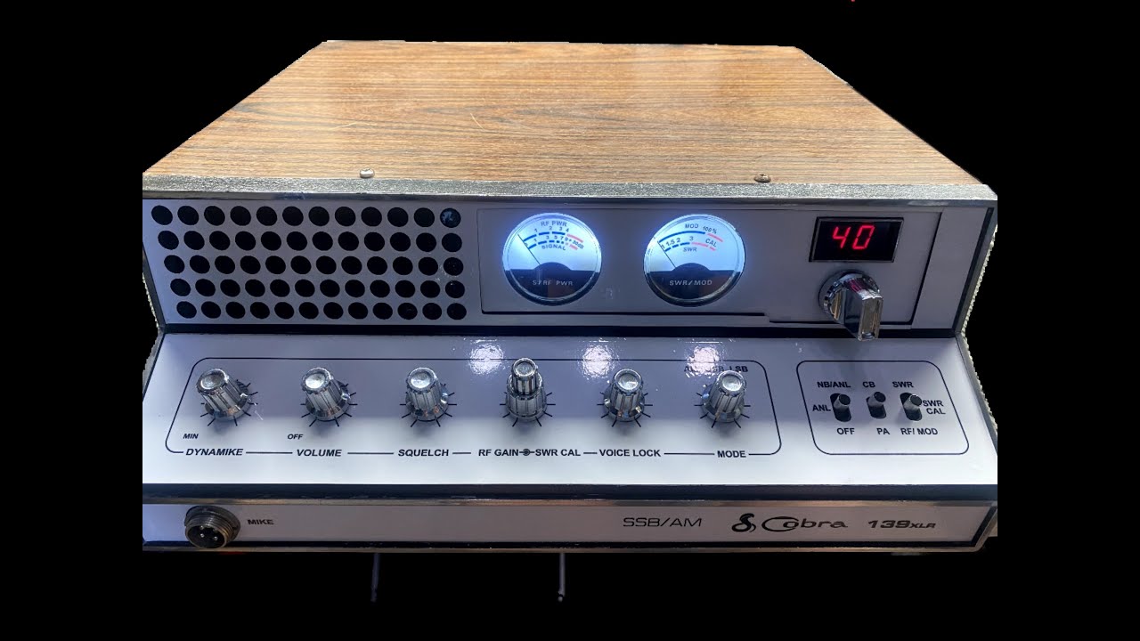 COBRA 139XLR gets a FACELIFT!