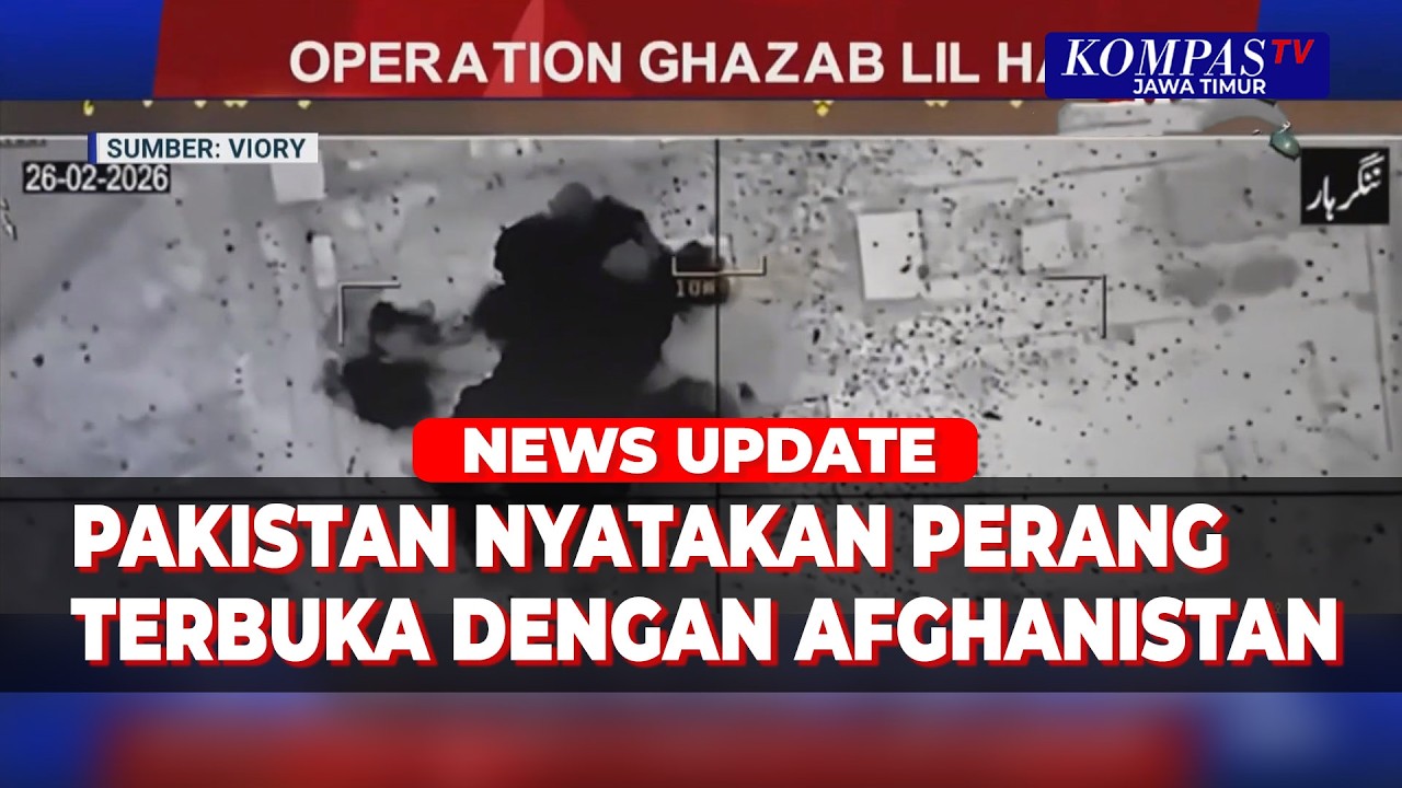 Pakistan Nyatakan Perang Terbuka, Serangan Udara Targetkan Gudang Amunisi Afghanistan