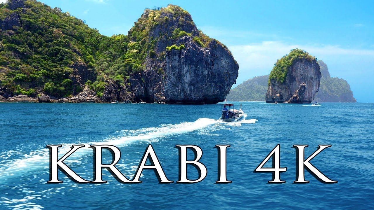 Spectacular Aerial View of Krabi , Thailand by drone, (You must watch this)