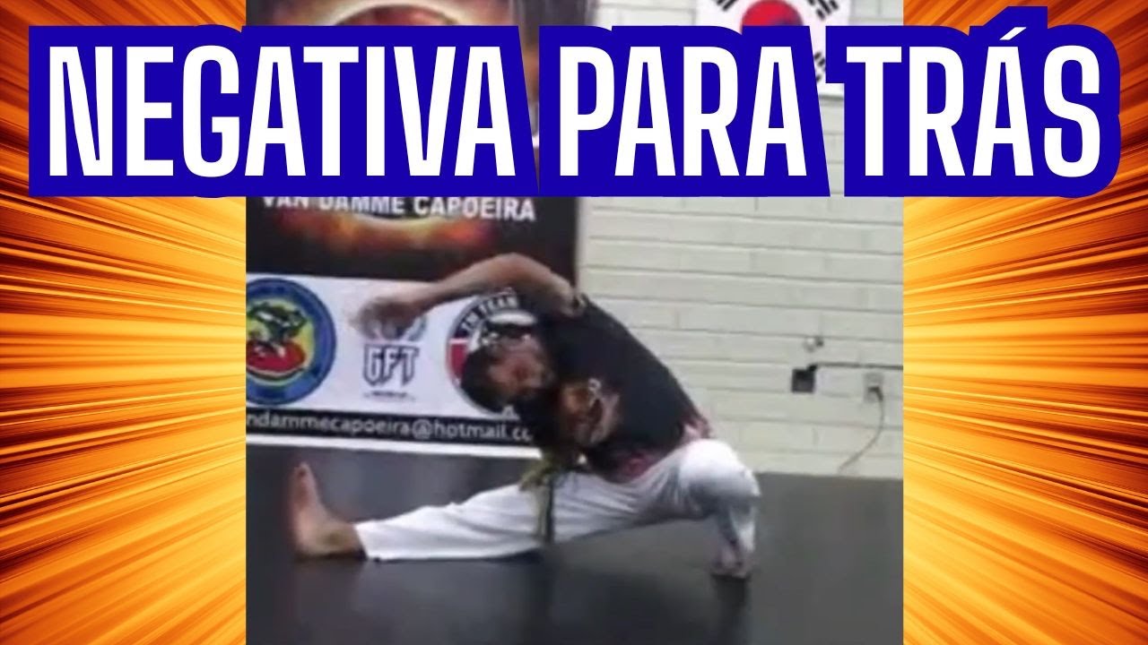 Negativa Para Trás da Capoeira Passo a Passo (Poucos Sabem Fazer Certo!)