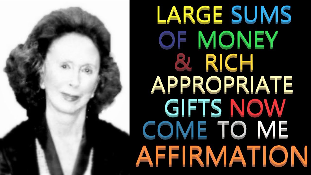 Rich Appropriate Gifts Now Come to Me Affirmation | Catherine Ponder