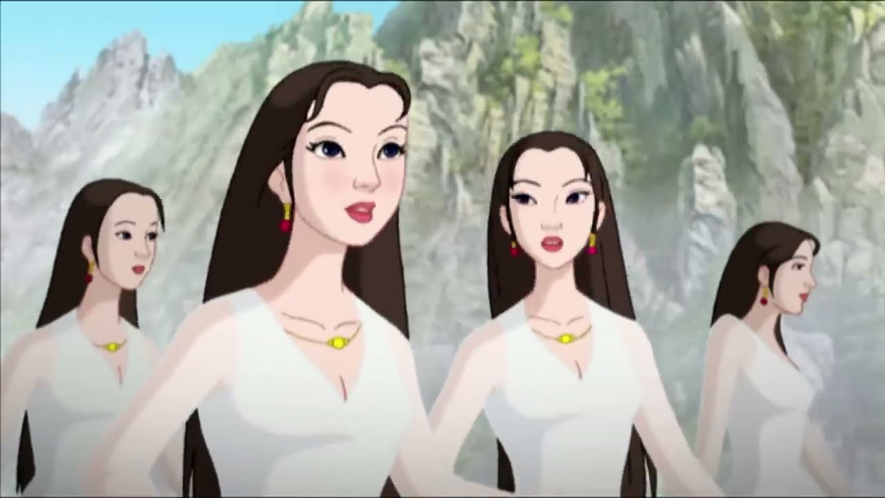 ENCHANTED MOUNTAIN full movie for kids | A WOODMAN AND A FAIRY cartoon | fairy tale for children