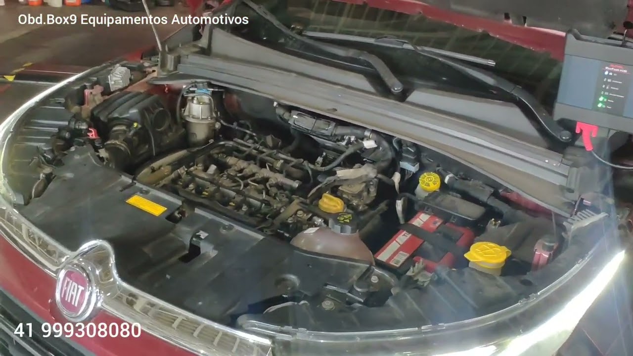 Regeneração Filtro de Partículas no Fiat Toro Diesel ( Autel MaxiSys Ultra )