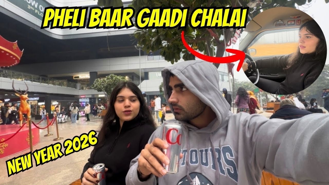 SAAL KE PEHLE HI DIN GEDI MARNI SHURU | MANNAT NE PEHLI BAAR GAADI CHALYI