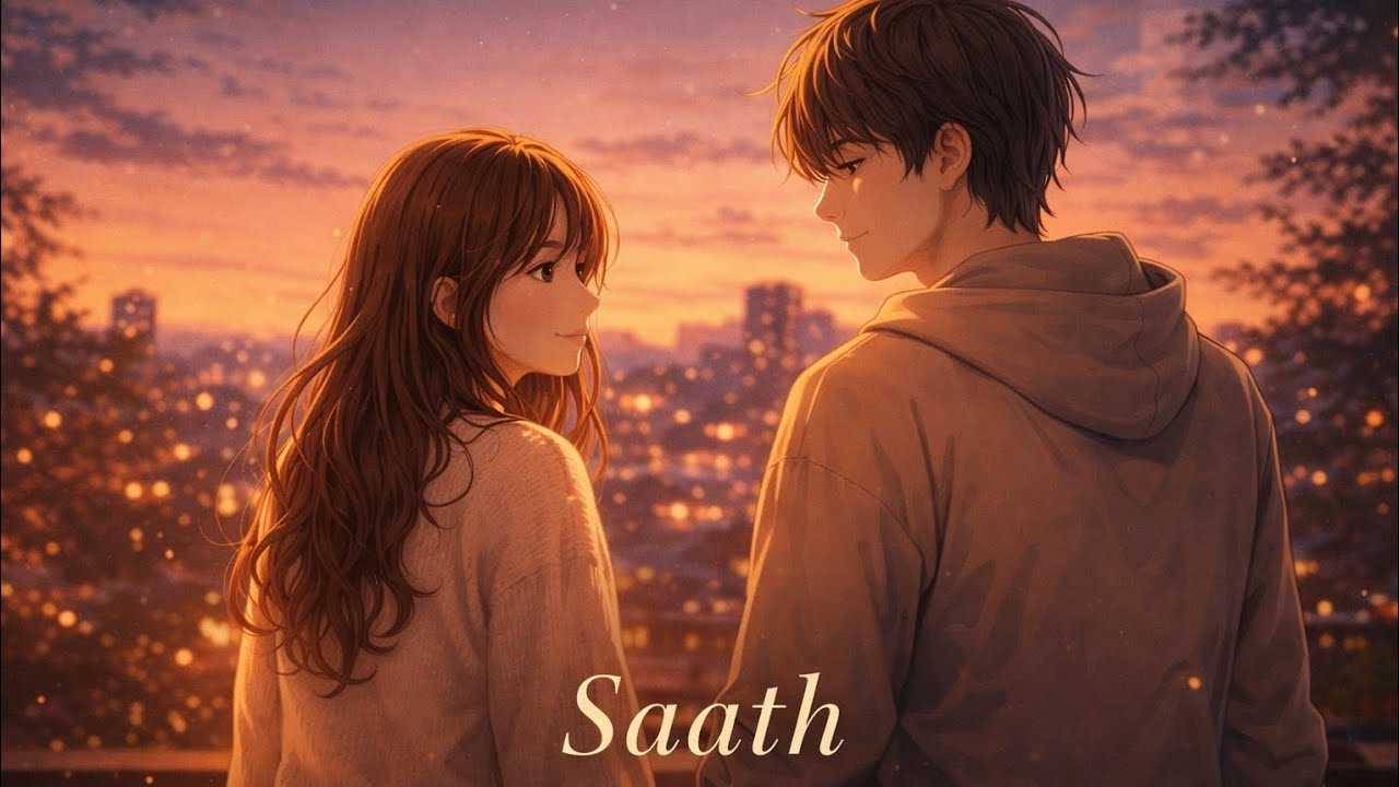 Saath 🤍 | Hindi Romantic Lofi Song (Slowed + Reverb) 