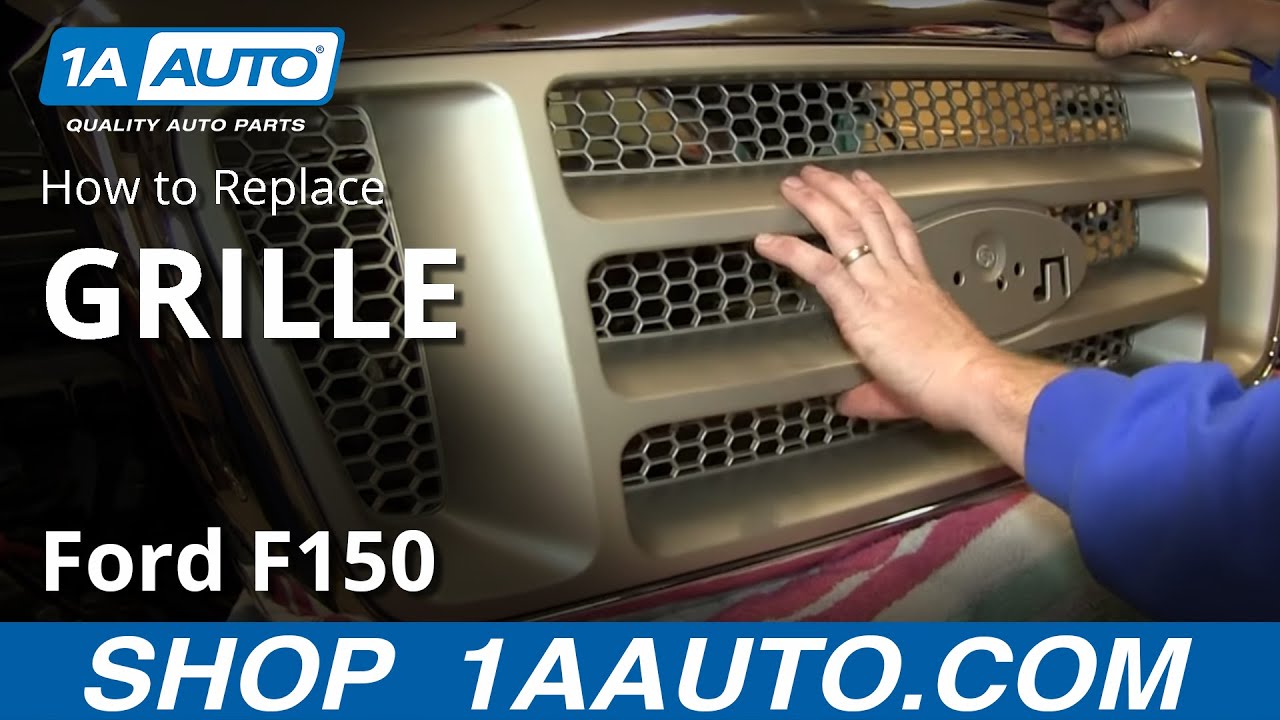How To Replace Front Grille 05-08 Ford F-150