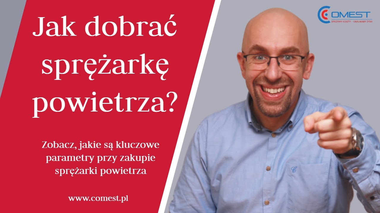 Sprężarki powietrza - Jak dobrać sprężarkę powietrza odpowiednią dla potrzeb Twojej firmy? | COMEST