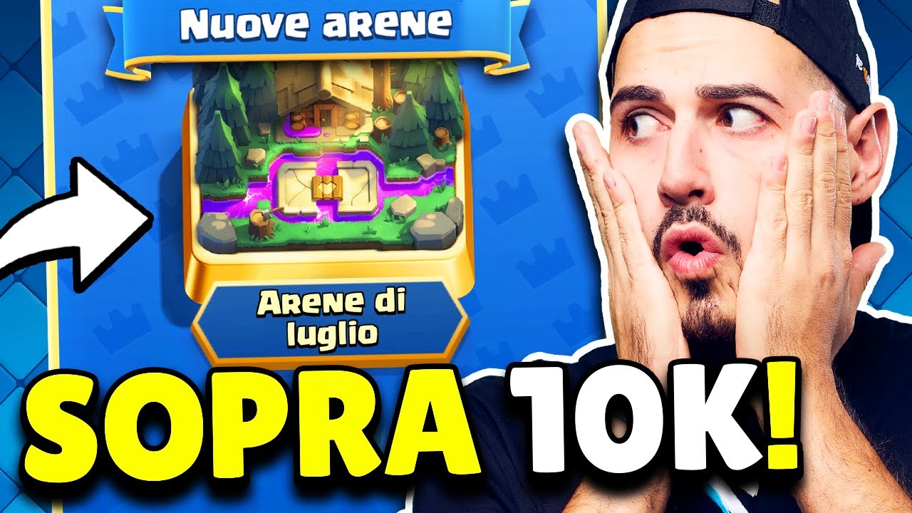 CRAZY... COSA SUCCEDE SOPRA 10000 COPPE? 👀 Clash Royale ITA
