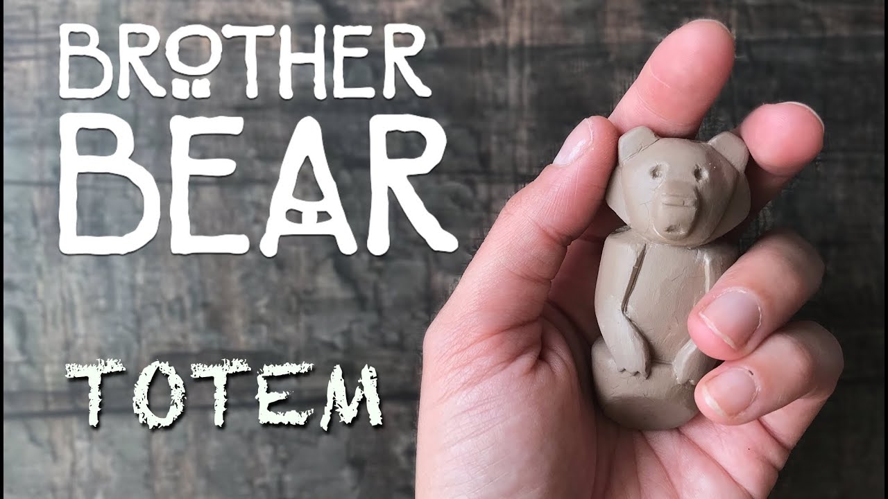 Totem Polymer Clay Sculpting | Disney's Brother Bear (Timelapse)