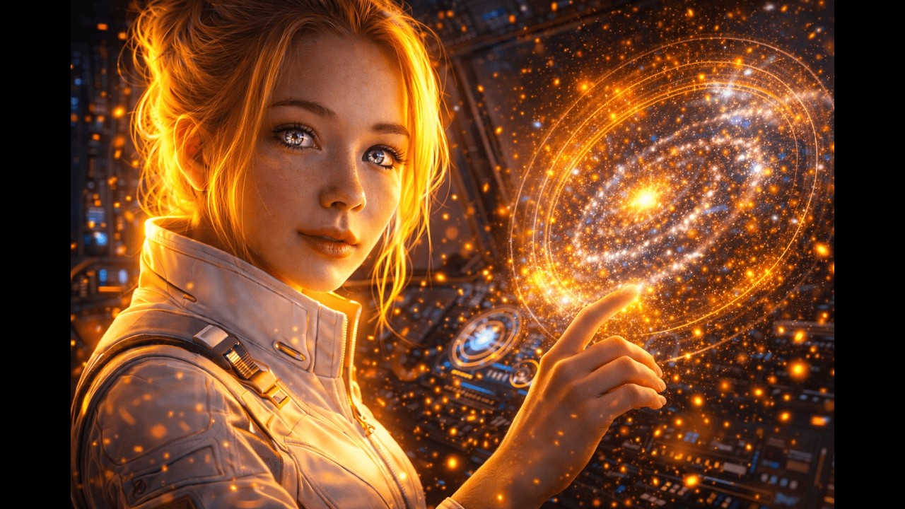 2150 City in Another Universe 🌌 A Beautiful World Beyond Earth | Ambient Space Music