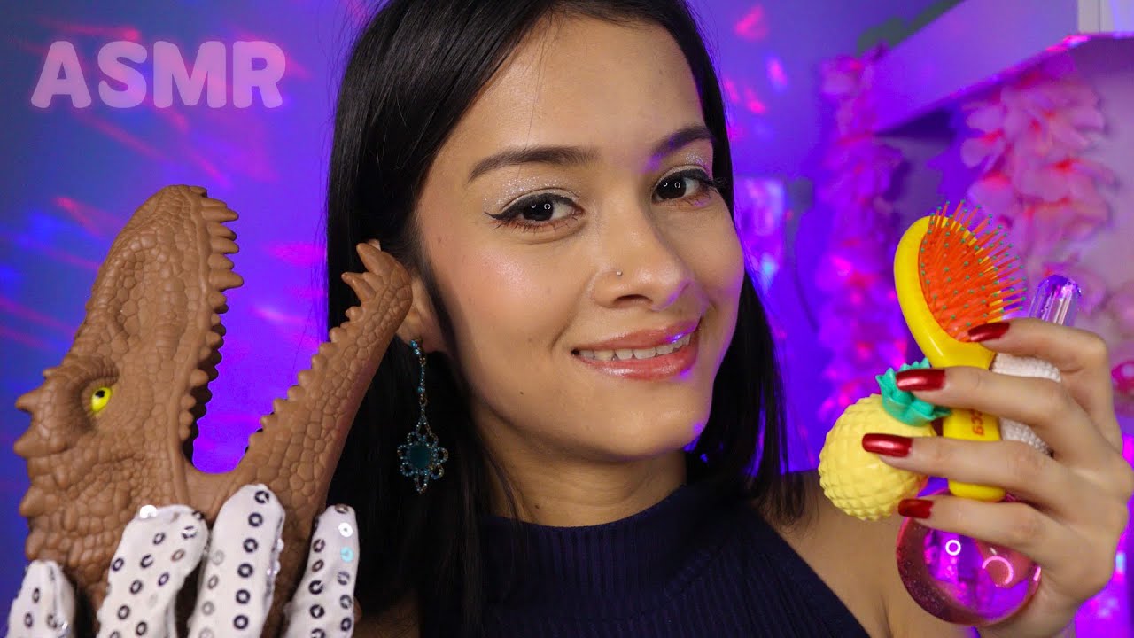 ASMR| 20 gatilhos em 20 minutos pra dormir a noite inteira 🌙