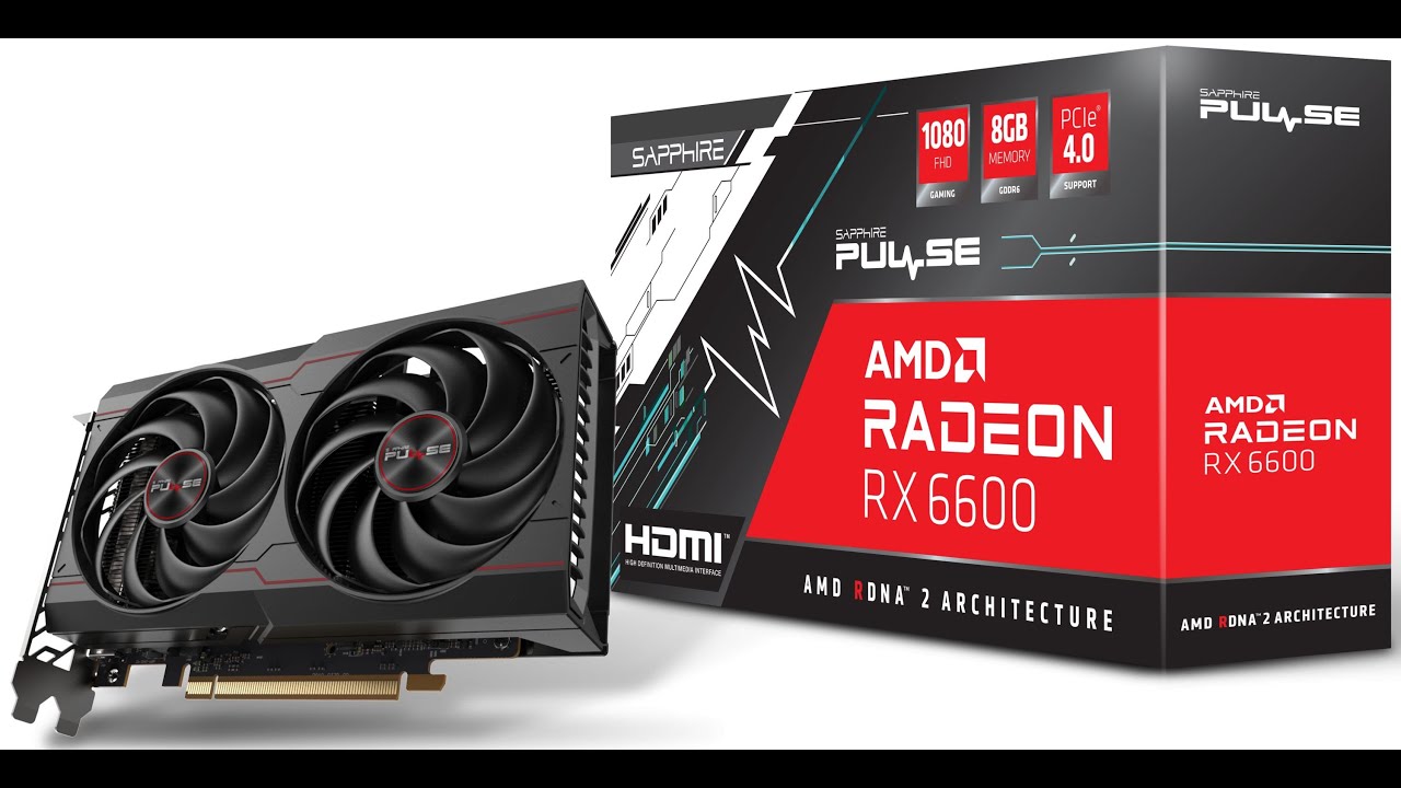 AMD Radeon RX 6600 Pulse Thermal Paste Replacement