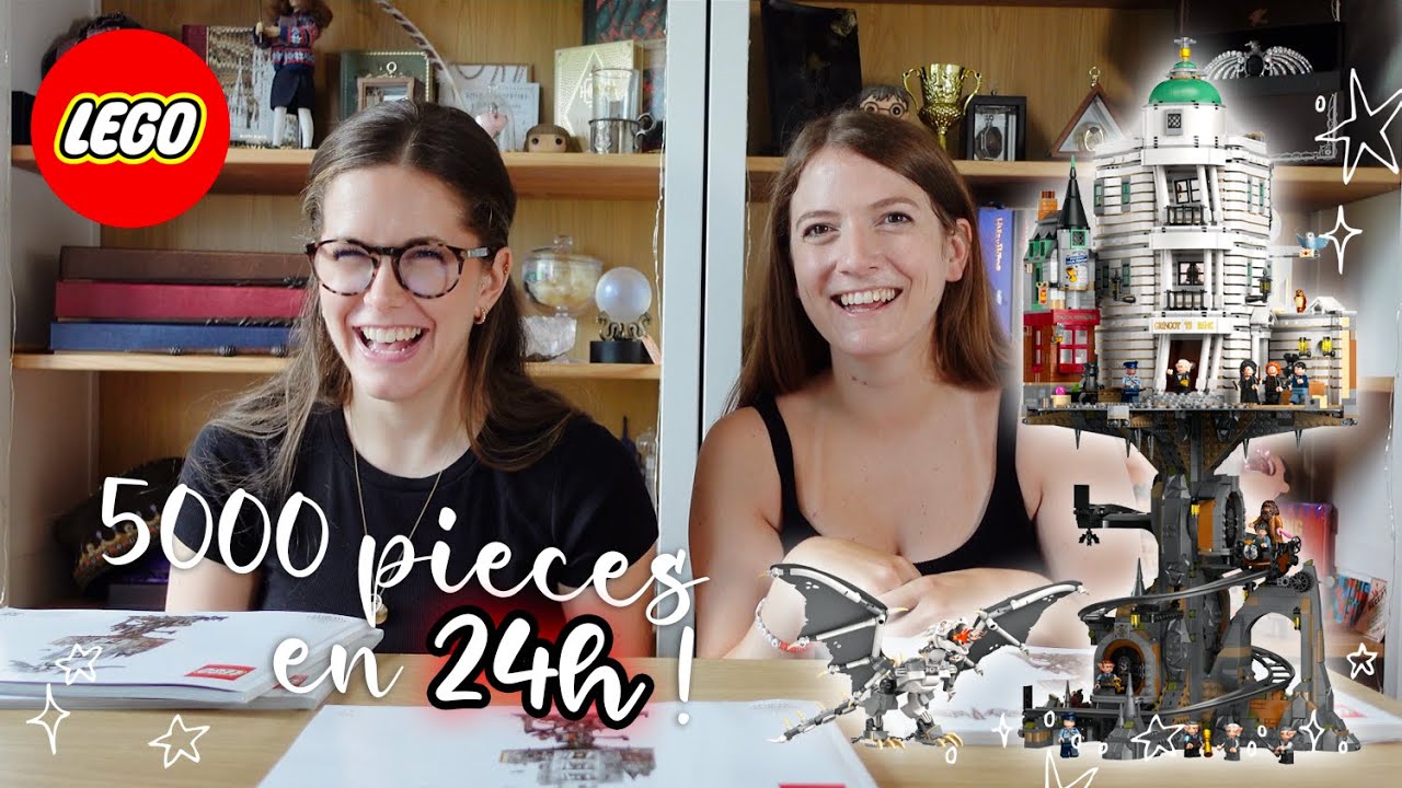 ON CONSTRUIT GRINGOTTS EN LEGO EN MOINS DE 24 HEURES ! (LEGO HARRY POTTER)