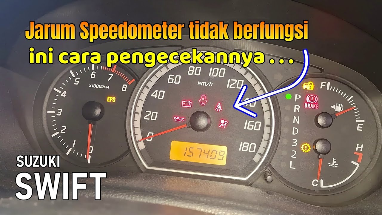 Jarum indikator Speedometer Suzuki Swift tidak berfungsi, ini penyebabnya...