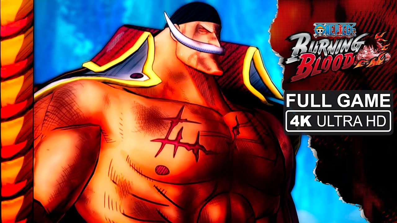 One Piece: Burning Blood | Episode: Whitebeard Gameplay | PC - 4K UHD - 60FPS