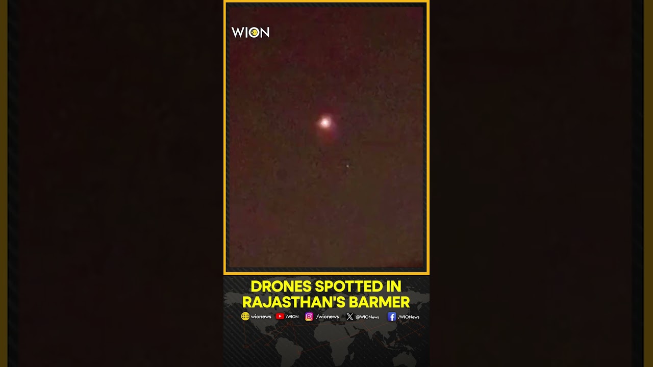 BREAKING | Pak Drones Spotted In Rajasthan's Barmer; Blackout Enforced | India-Pak Tensions