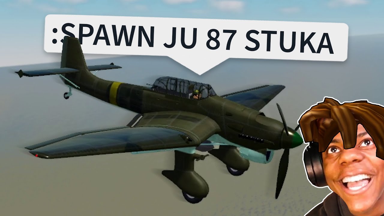 ROBLOX War Tycoon Смешные моменты (JU 87 STUKA)