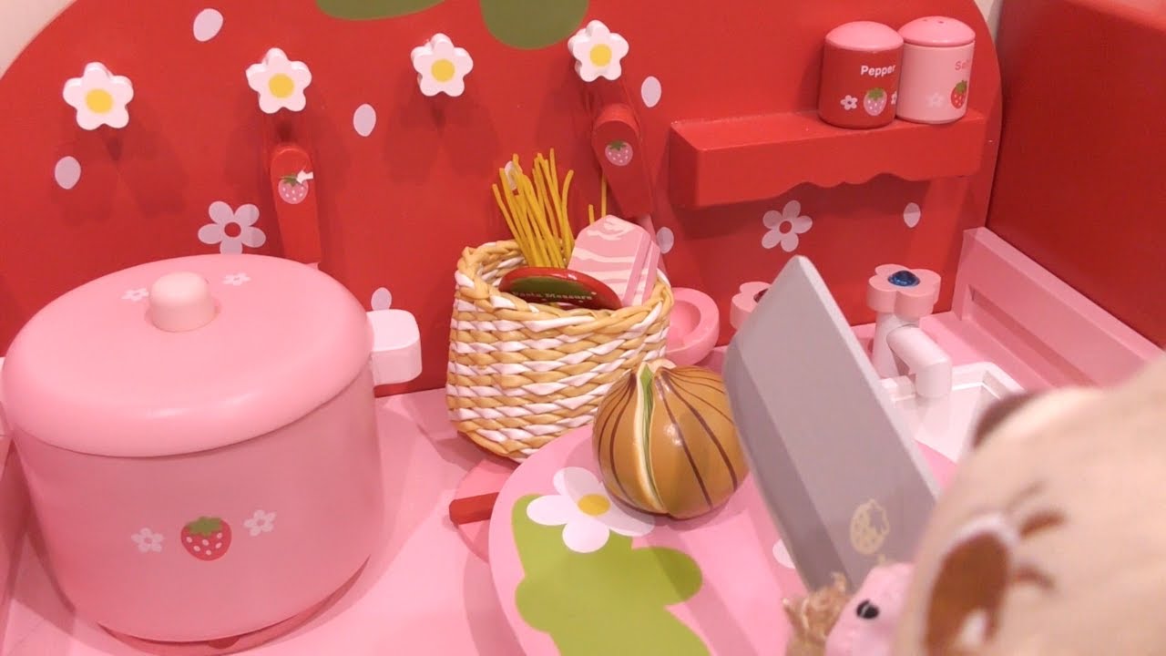 リアルおままごと　ラッテちゃんのクッキング