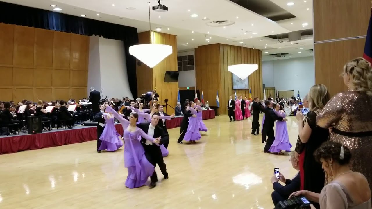 Blue Danube - Viennese Waltz -  BYU Ballroom Dance Showcase Co. at the Utah Vienna