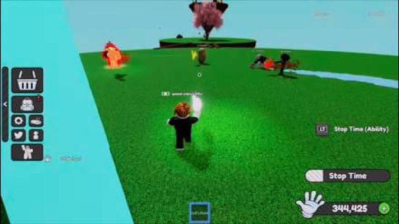 Ending a teamers 11 killstreak in slap battles