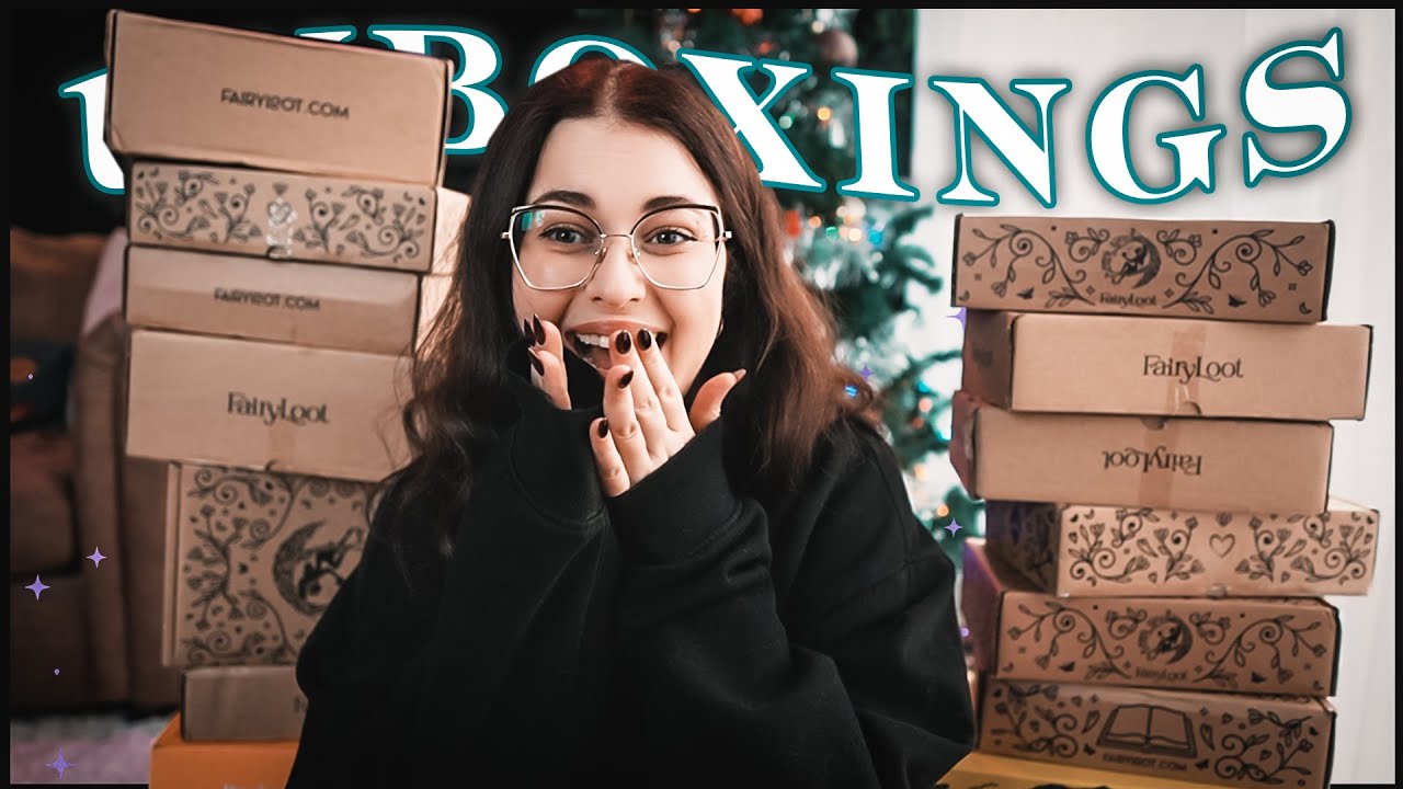 📦 Unboxing all of the special edition books 🎁 Lightfall days 6 to 9