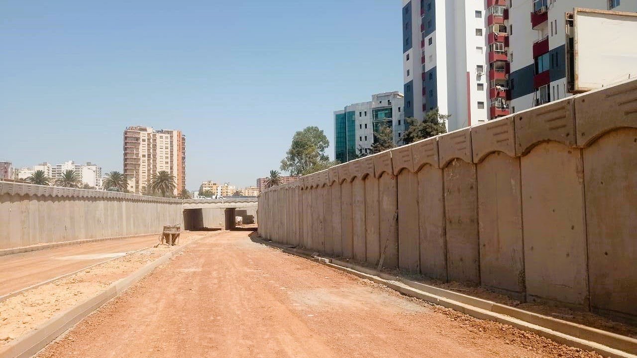 تابعو آخر أشغال محول المشتلة في مدينة وهران ORAN TREMIE