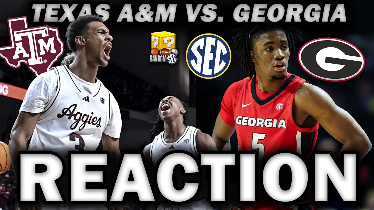 TEXAS A&M IS STILL FIRST IN THE SEC💥💥 | REACTION | RANDOMSEC