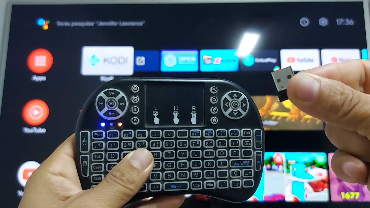 Mini teclado não funciona! sem a seta, só fica piscando!!! Resolvido...