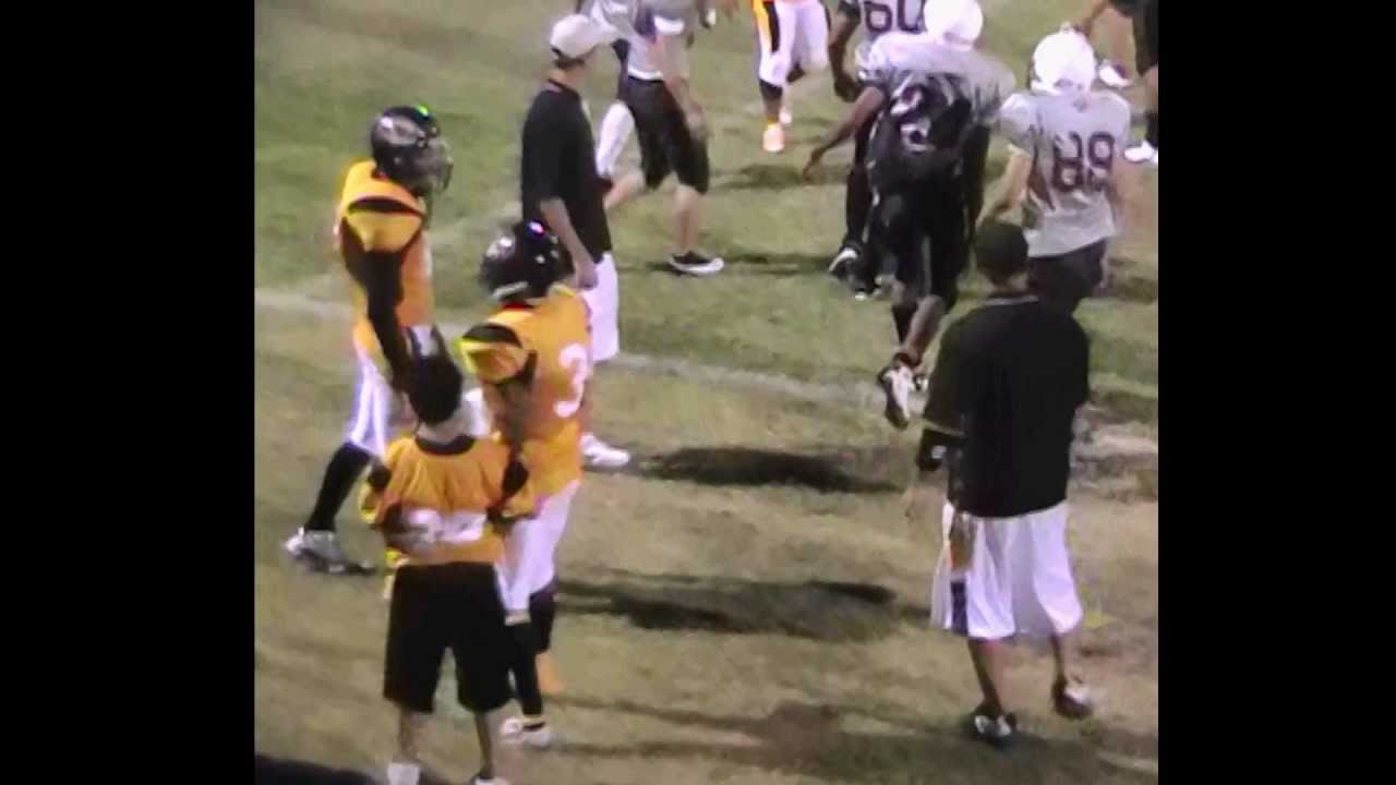 Telesis QB #3 Tony Hill Rushed 45Yards For TD!