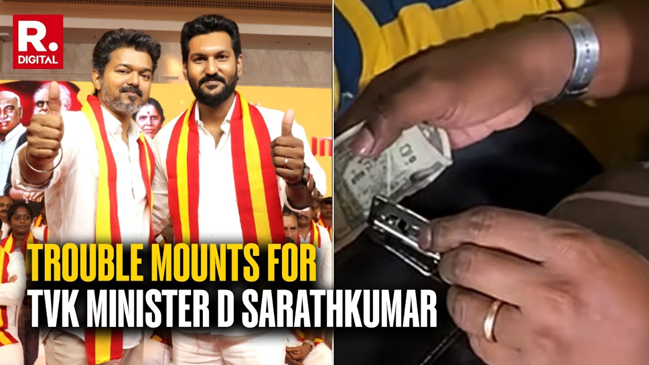 TVK Minister D Sarathkumar In Trouble: 2 Complaints, Drug Video Row & Cash-For-Votes Allegation