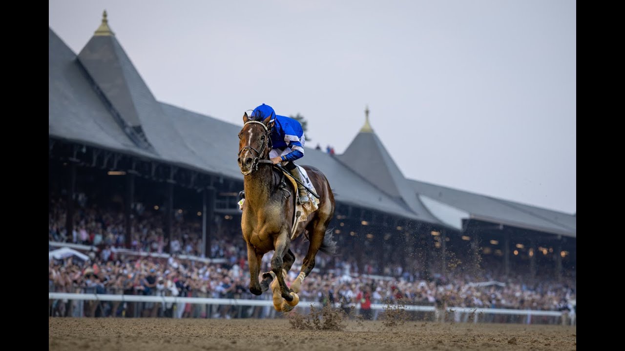 🔥 Sovereignty arrasa en el Belmont Stakes 2025 con Junior Alvarado | La gloria en Saratoga