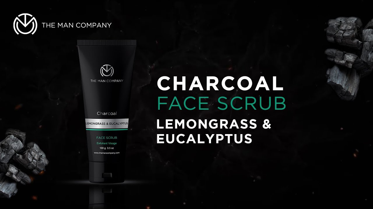 Charcoal Face Scrub for Men | De-Tan Face Scrub | The Man Company