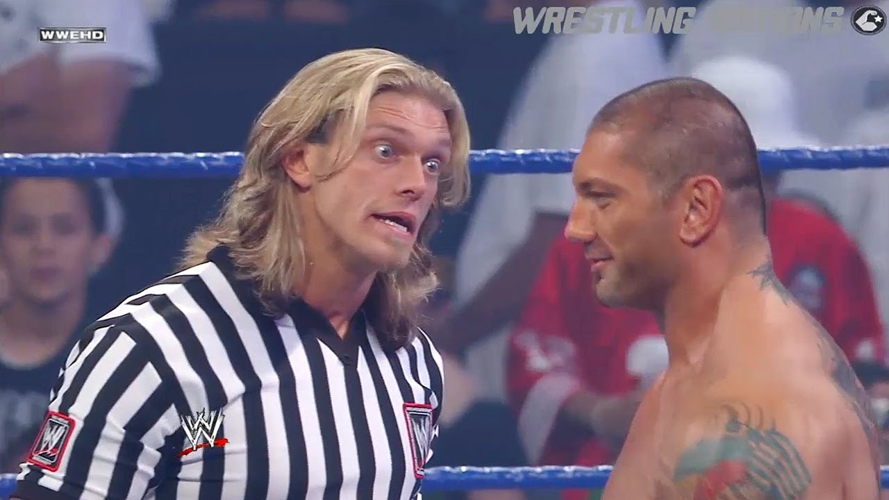 Batista vs Chavo as Edge Referee