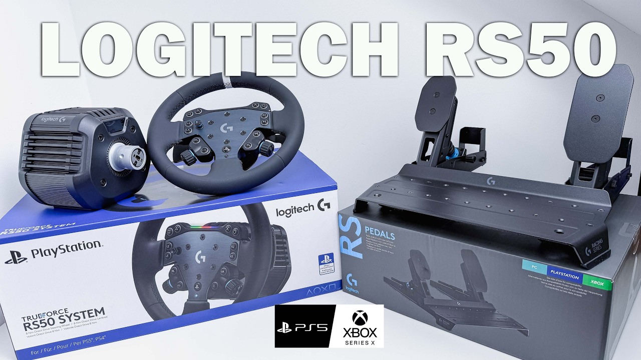 NEW Logitech G RS50 + RS Pedals | EVERYTHING You Need to KNOW