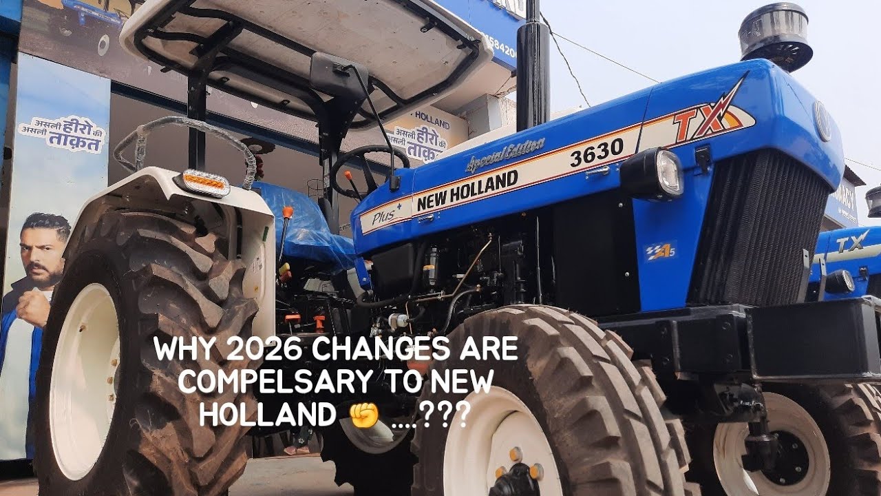 NEW 2026  HOLLAND 3630 SPECIAL EDITION 💖 MODIFICATION FOR 75HP AND REVIEW #tranding 