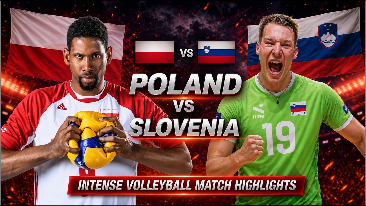 Poland vs Slovenia Semifinal Volleyball Battle | Men's VNL 2026