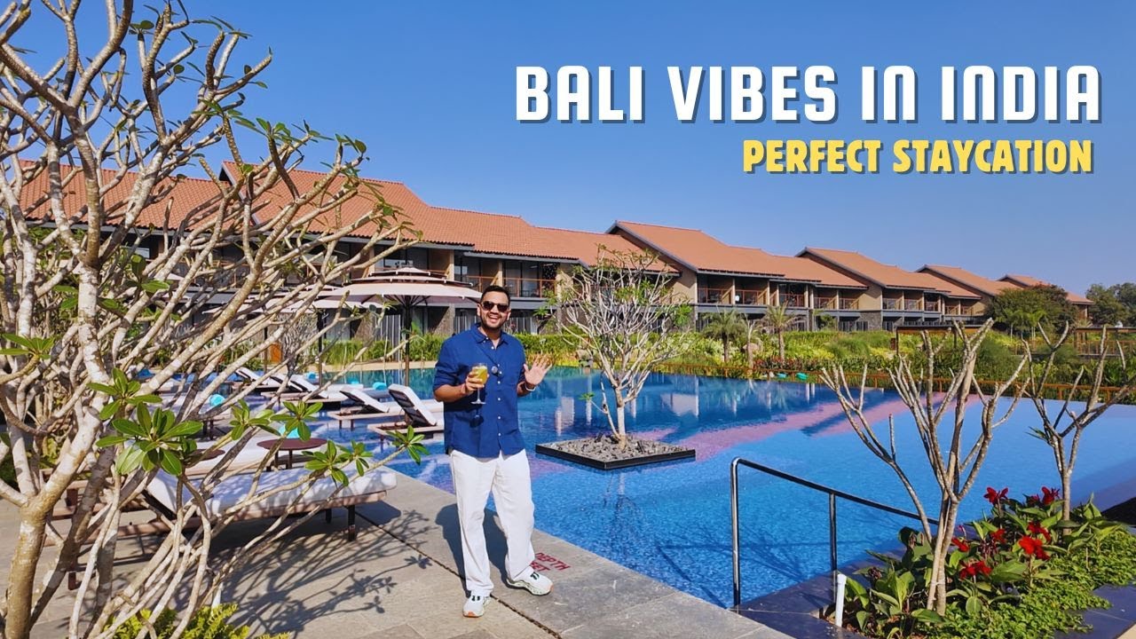 Bali feels in India at this beautiful, new resort | Perfect staycation | Hilton Resort, Hyderabad