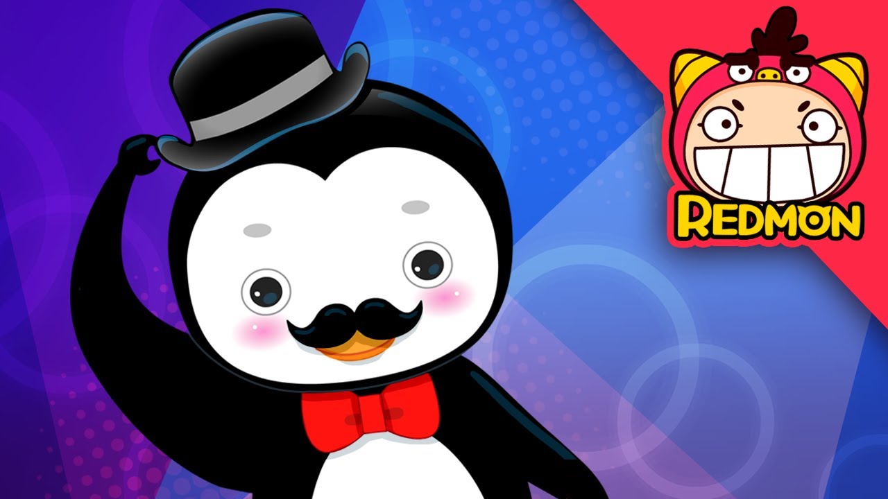 Penguin song | Animal Songs | Nursery rhymes | REDMON