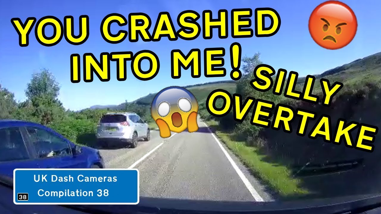 UK Dash Cameras - Compilation 38 - 2019 Bad Drivers, Crashes + Close Calls