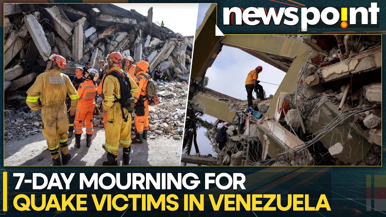 Venezuela Earthquake: Delcy Rodriguez Announces 7-Day National Mourning | WION Newspoint